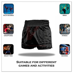 Pantalones Cortos de MMA, Ropa Deportiva Profesional, Suministro al por Mayor para Exportación, para Compradores de Ropa Comercial en Todo el Mundo - Product Image 3