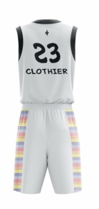 Maillots de basket-ball personnalisés par sublimation, design professionnel, entraînement d'équipe, maillots de basket-ball réversibles, prix bas - Product Image 4