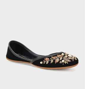 Pakistani Traditional Handmade Embroidered <b>Khussa</b> Shoes for Women Bridal Party Wear Direct Factory Supply - Product Image 3