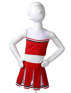 Uniformes de Animadoras Personalizados de Alta Calidad OEM, Talla Grande, Poliéster, Impresión por Transferencia de Calor, 280g, para Práctica de Baile Femenino - Product Image 6