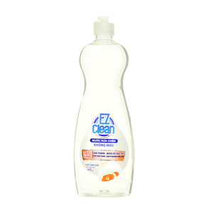 Líquido lavavajillas Ez Clean con limón 800G elimina la grasa de forma eficaz, dejando los platos frescos con aroma a limón. - Product Image 1