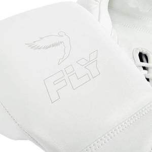 Gants de boxe personnalisés OEM FLY, cuir de haute qualité, lacets, entraînement, sparring, absorption de l'humidité, poignées ajustables, poignet réglable - Product Image 2