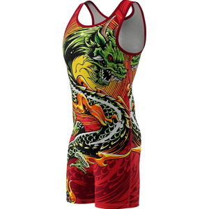 Custom Logo Plus Adjustable Size Unisex Sportswear Wrestling Singlet Low MOQ OEM Service 100% <b>Polyester</b> Breathable Quick Dry - Product Image 3