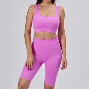 Soutien-gorge de sport pour femme, sans couture, respirant, écologique, léger, simple, à maintien élevé - Product Image 6