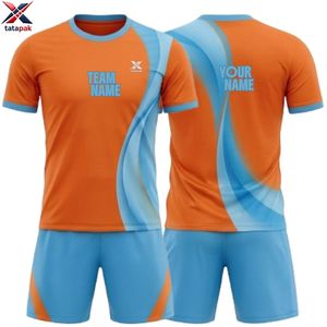Camiseta de Fútbol Sublimada, Material de Tela Personalizado para Clubes y Academias, Ropa de Entrenamiento para Equipos, Proveedor Mayorista, Servicio OEM - Product Image 1