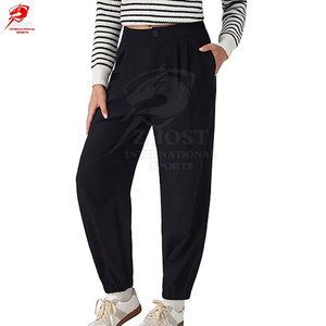 Premium Fabric Comfortable Straight Fit Women Trousers For Casual And Formal Daily Wear Use - Product Image 2