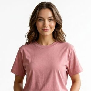 เสื้อยืดเปล่าขายส่ง ผ้าฝ้าย 100% แบบยูนิเซ็กซ์ รับสกรีนลายตามสั่ง - Product Image 1