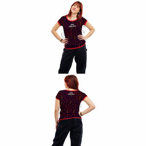 Camisetas de Manga Corta para Mujer, Diseño Nuevo, Hechas de Algodón, Camisetas para Mujer al por Mayor en Existencia - Product Image 5