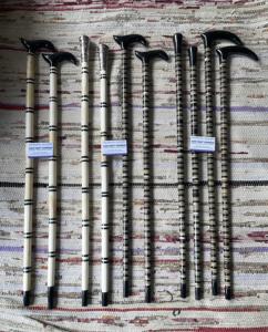 Bastones de Caminar de Cuerno de Búfalo Natural, Pulidos, Ecológicos, de Alta Calidad, Rústicos y Modernos, ILAHI's - Product Image 4