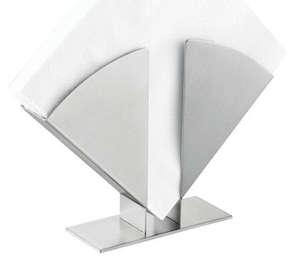 Creative 2 Slot Iron Napkin <b>Holder</b> with Round Base Rose Gold Copper Paper Dispenser Stand for <b>Kitchen</b> Countertop Napkin <b>Holder</b> - Product Image 2