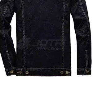 เสื้อแจ็คเก็ตยีนส์ผู้ชายสำหรับฤดูหนาว สไตล์คลาสสิก ลำลอง ผ้าฝ้าย ใส่สบาย เหมาะกับสภาพอากาศหนาวเย็น สไตล์สตรีทแฟชั่น - Product Image 6