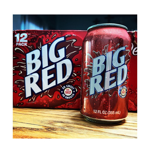 Latas de Refresco Big Red Auténticas de 355 ml - Pedidos al por Mayor para Máquinas Expendedoras, Restaurantes y Revendedores - Product Image 1