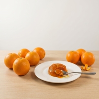Jus concentré de mandarine Kinnow 100% naturel, filtré, faible en gras, surgelé, 65 Brix, 1L, pour l'industrie des boissons
