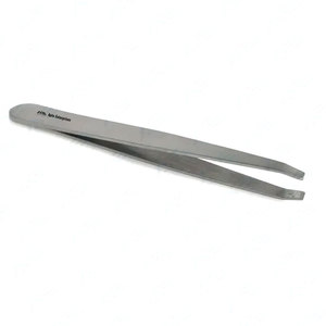 Pinzas para Extensión de Cejas, Herramientas de Cuidado de Belleza, Punta Inclinada, Pinzas Profesionales de Acero Inoxidable para Cejas - Product Image 1