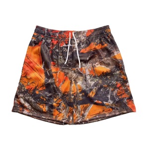 Shorts de basketball en maille camouflage robuste pour hommes, respirants, séchage rapide, écologiques, sublimation, décontractés avec poches - Product Image 3