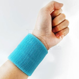 Comfortable Breathable Eco-Friendly Wrist Band for Training Sessions Sweat Control Support Accessory Suitable for <b>Gym</b> Sports - Product Image 4