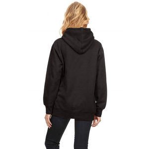 Sudaderas con capucha de forro polar al por mayor para mujer, transpirables, lisas, 100% algodón, estilo urbano para invierno - Product Image 2