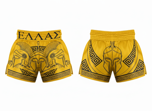Shorts de Muay Thai en satin polyester 300 GSM, poids lourd, personnalisés pour la boxe, le MMA, les arts martiaux, l'entraînement en salle de sport, le kickboxing, pour hommes - Product Image 6