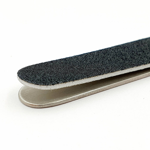 Limes à ongles en acier inoxydable de qualité chirurgicale 155*18 mm pour salon de beauté, limes à ongles jetables pour le façonnage des ongles, papier abrasif grain 180 - Product Image 6