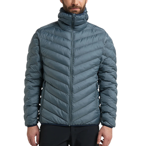 Unisex Custom Black Oversized Bubble Winter Puffer Jacket Hooded Stand Collar Heavy <b>Padded</b> Jumper High Street Style 100% Nylon - Product Image 2