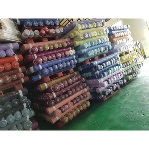 ผ้าเครป ผ้าโพลีเอสเตอร์ 100% ทอเรียบ สีพื้น งานฝีมือ OEM ขายส่ง เนื้อผ้าระบายอากาศได้ดี ความพึงพอใจของลูกค้า ผลิตตามสั่ง - Product Image 4