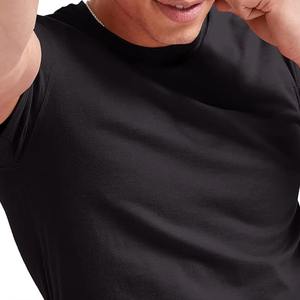T-shirts personnalisés pour hommes, coupe classique, en polyester/coton 280g, respirants, écologiques, imprimés numériquement, vente en gros - Product Image 2