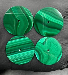 Cadran de montre en malachite naturelle fourni par le fabricant, plaque de cadran personnalisée en pierres précieuses, épaisseur 0,9 mm, coupe plate, pierres précieuses K, montre classique - Product Image 1