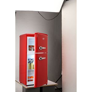 3.5Cu.Ft Compact <b>Mini</b> Fridge Freezer 7 Level Thermostat with Removable Shelves 2 Door Small <b>Refrigerator</b> - Product Image 4