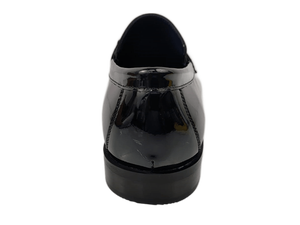 Chaussures Dlords Declan pour homme, en synthétique noir, à lacets, à bout rond, semelle intermédiaire antidérapante en EVA, semelle extérieure en caoutchouc - Product Image 2