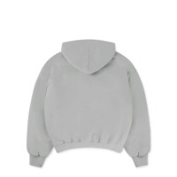 Sweat-shirts à capuche oversize de haute qualité pour streetwear, vierges, épais, 2025, avec logo brodé personnalisé et impression en relief