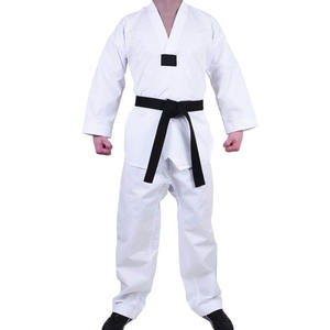 Top High Quality Lightweight Taekwondo Uniform Martial Arts Karate Elastic Drawstring Taekwondo Uniform <b>Kids</b> Adult Lightweight - Product Image 1
