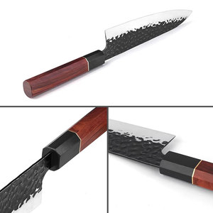 Couteau de chef en acier inoxydable avec manche confortable, couteau de cuisine pour couper la viande, les légumes, les fruits et les herbes - Product Image 2
