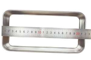 Bandeja Plana de Acero Inoxidable para Instrumentos Médicos, Bandejas para Instrumentos Manuales de Uso Médico Clase I, Alta Calidad, Certificación CE, Dentavex DC-DCK-6088 - Product Image 3