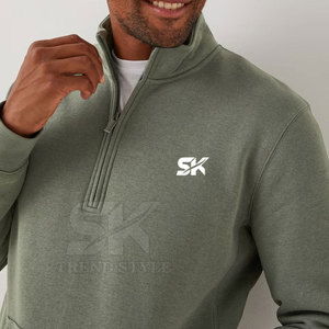 Nouveaux Sweat-shirts Unis à Fermeture Éclair pour Tenue Décontractée – Collection Automne-Hiver - Product Image 3