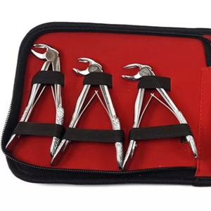 Juego de 7 Pinzas de Extracción Pediátricas Manuales para Niños, Instrumentos Dentales para Extracción de Raíces Pediátricas, Reutilizables y Autoclavables - Product Image 3