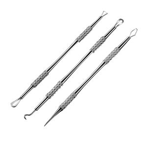 Acne Blackhead Comedone <b>Black</b> Spot Pimple Blemish Remover Skin Care Women Beauty Acne Treatment Pore Cleanser Needle <b>Hook</b> - Product Image 6