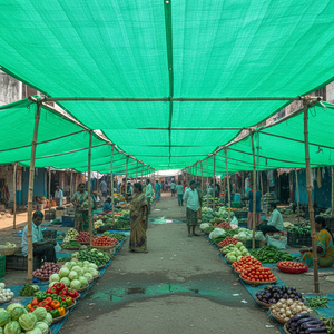 Lona impermeable multiestacional para mercado de verduras, 100% a prueba de agua, cubierta para lluvia para mercado de verduras, para uso en el mercado de la India. - Product Image 5
