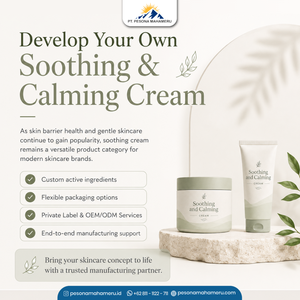 Crème apaisante et calmante pour peaux sensibles, étiquette privée personnalisée OEM ODM (10g 20g 30g 50g) - Product Image 1