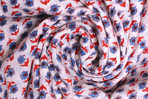 Tela de Algodón Estampada a Mano con Diseño Floral Buti, Textil de Algodón Suave y Ligero para Prendas - Product Image 2
