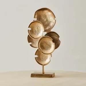 Escultura Metálica Decorativa para Mesa, Figura Decorativa para el Hogar, Sala de Estar, Oficina, Adorno Interior - Product Image 6
