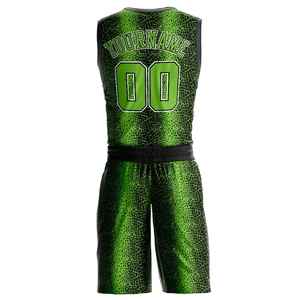 Uniforme de Baloncesto Sublimado Ligero y Transpirable, Jersey y Pantalones Cortos, Ropa Deportiva para Calle y Aire Libre, 100% Tejido de Primera Calidad - Product Image 3