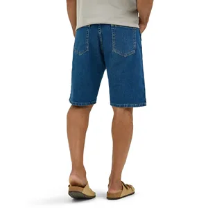 Pantalones Cortos Casuales de Verano para Hombre, 100% Algodón, Color Caramelo, Cinco Puntos, Cierre con Cordón, Estilo Denim, Deportivos, Holgados, Ecológicos y Transpirables - Product Image 3