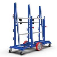 Losas de transporte Ausavina Universal Slab Buggy de forma segura y fácil en espacios pequeños