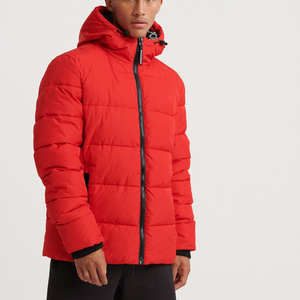 Unisex High Quality Casual Puffer Jacket for Winter Hooded Patchwork <b>Bubble</b> <b>Coat</b> with Stand Collar and Zipper Closure - Product Image 6