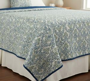 ผ้าห่มคันธาทำมือสไตล์ดั้งเดิมจากผ้าฝ้ายแท้ ย้อมสีธรรมชาติ สไตล์โบฮีเมียน ซักได้ ใช้ได้สองด้าน เป็นมิตรกับสิ่งแวดล้อม - Product Image 5