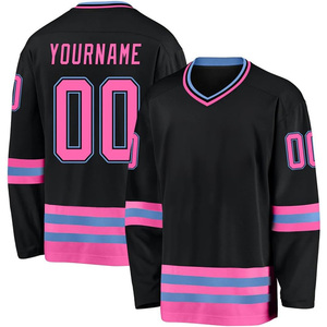 Camiseta de Hockey sobre Hielo Transpirable con Malla Estampada, Uniforme Deportivo Personalizado por Sublimación, Uniforme Profesional de Verano que Absorbe la Humedad - Product Image 4