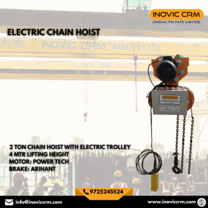 Palans électriques à chaîne de 1 à 10 tonnes avec télécommande et options OEM – Palan robuste certifié CE/ISO - Product Image 2