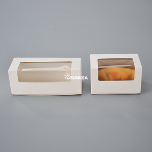 Disposable Take Away Food Grade High Quality Customized LOGO Printing <strong>Sweet</strong> Cake <strong>Box</strong> Packaging Design for Cake - Product Image 3