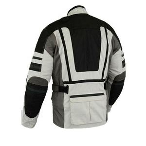 Combinaison de moto en cuir robuste et élégante, imperméable, coupe-vent, ignifuge, grande taille, en cuir véritable pour la course - Product Image 5