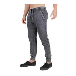 กางเกงจ็อกเกอร์ผู้ชายสไตล์วินเทจทรงสลิมฟิต ล้างสีแบบแอซิดวอช ดีไซน์โดดเด่น ขายดีที่สุด ราคาส่ง - Product Image 1